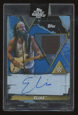 2021 Topps Fully Loaded WWE Table Relic Auto Sapphire Elias 