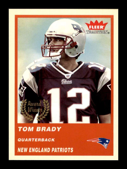 2004 Fleer Tradition Tom Brady