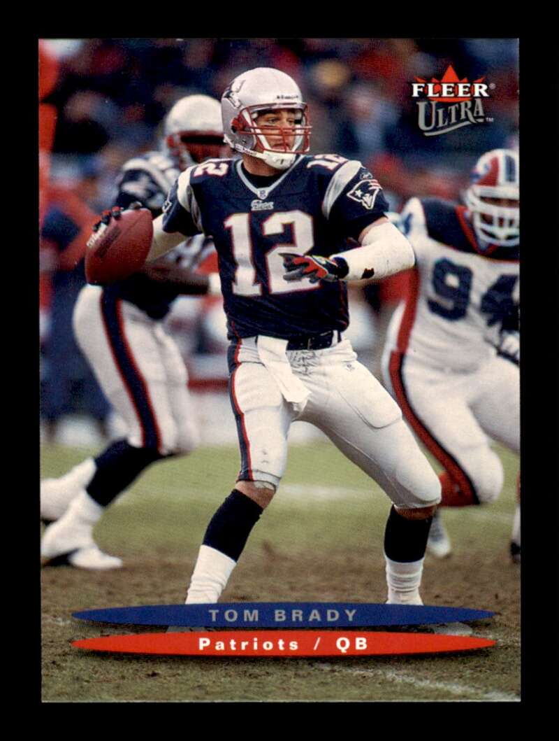 Load image into Gallery viewer, 2003 Fleer Ultra Tom Brady #114 New England Patriots  Image 1
