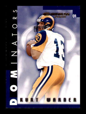 2000 Donruss Dominators Kurt Warner 