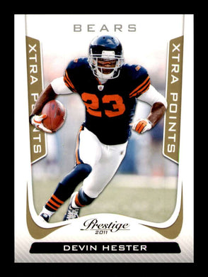 2011 Panini Prestige Xtra Points Gold Devin Hester 