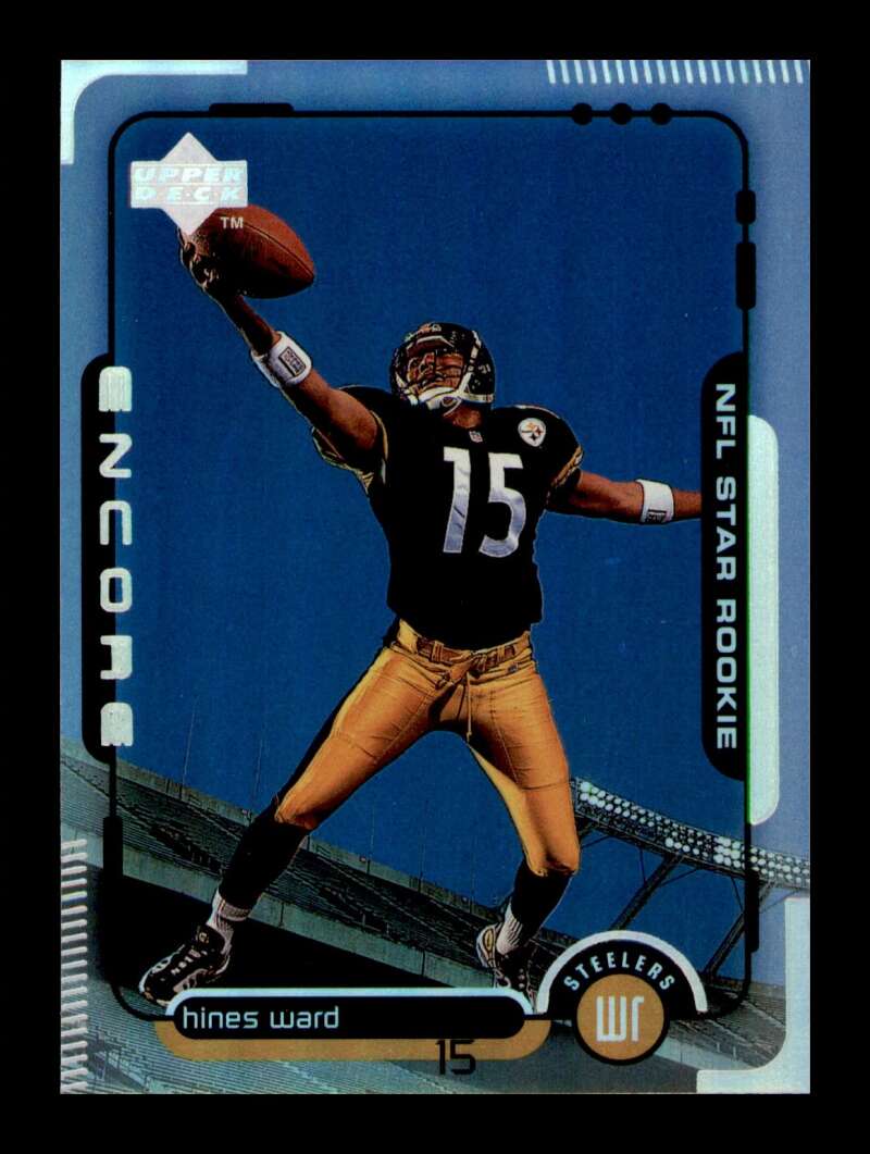 Load image into Gallery viewer, 1998 Upper Deck Encore Hines Ward #22 Rookie RC Pittsburgh Steelers  Image 1
