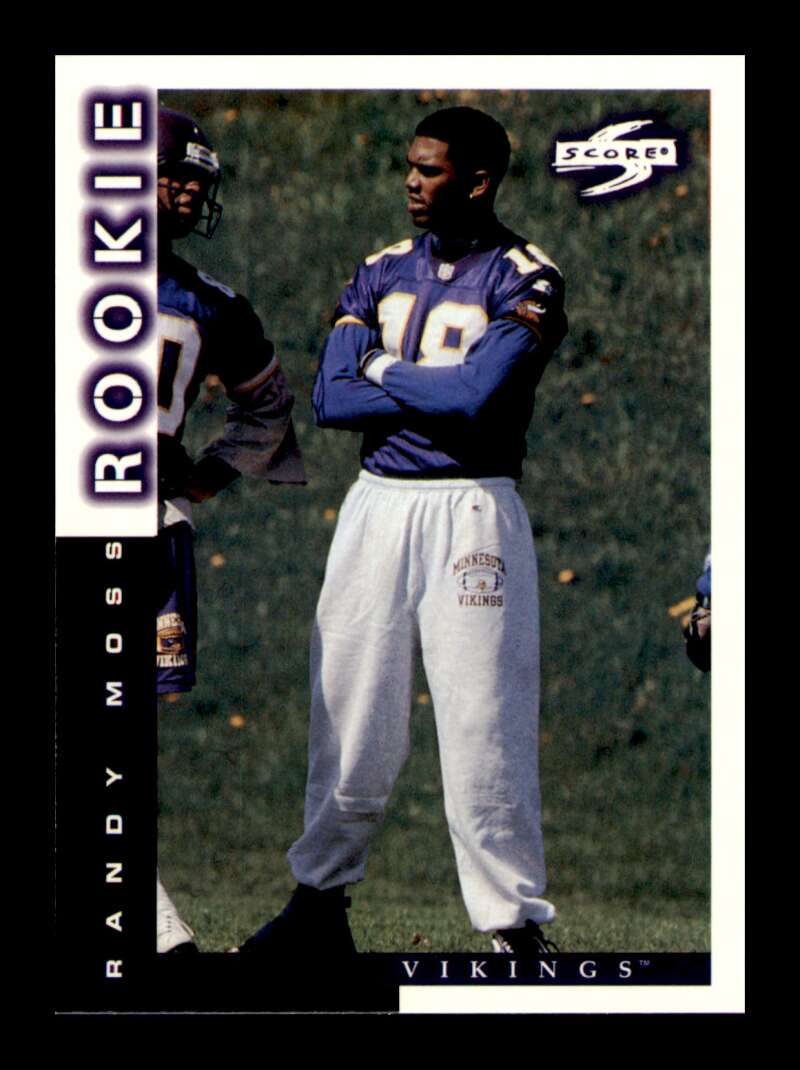 Load image into Gallery viewer, 1998 Score Randy Moss #235 Rookie RC Minnesota Vikings  Image 1
