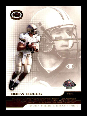 2001 Pacific Dynagon Top of the Class Drew Brees 