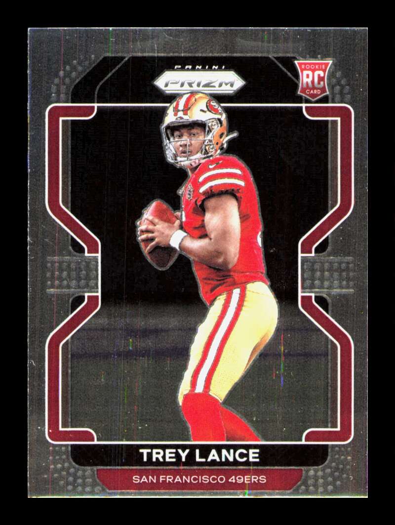 Load image into Gallery viewer, 2021 Panini Prizm Trey Lance #333 Rookie RC San Francisco 49ers  Image 1
