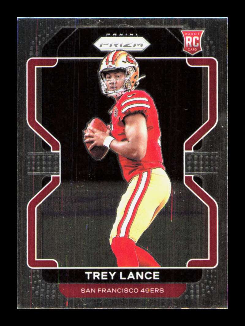 Load image into Gallery viewer, 2021 Panini Prizm Trey Lance #333 Rookie RC San Francisco 49ers  Image 1
