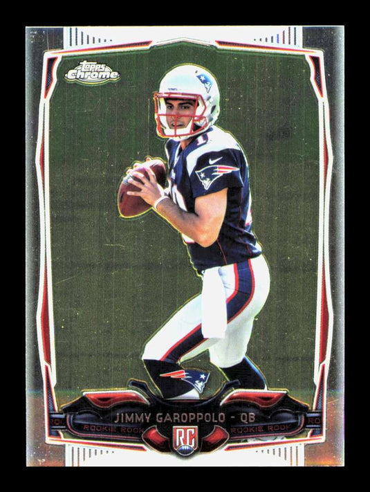 2014 Topps Chrome Jimmy Garoppolo