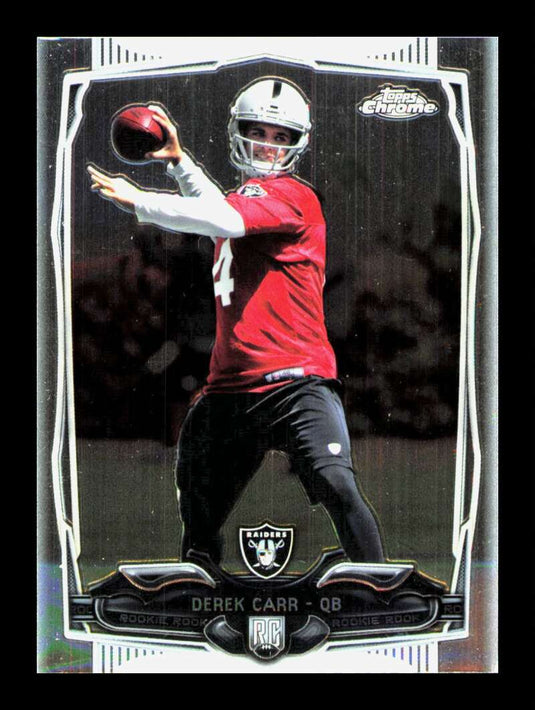 2014 Topps Chrome Derek Carr