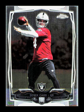 2014 Topps Chrome Derek Carr 