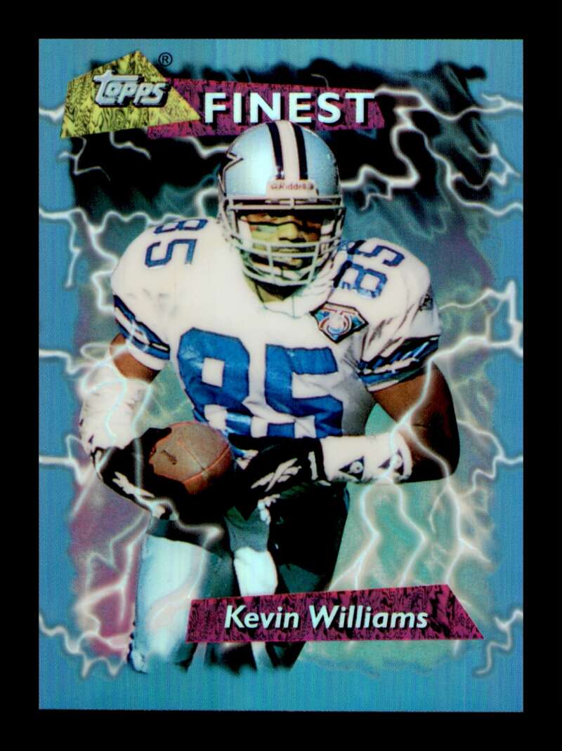 Load image into Gallery viewer, 1995 Topps Finest Refractor Kevin Williams #174 Dallas Cowboys  Image 1
