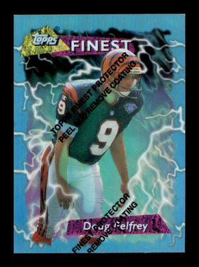 1995 Topps Finest Refractor Doug Pelfrey 