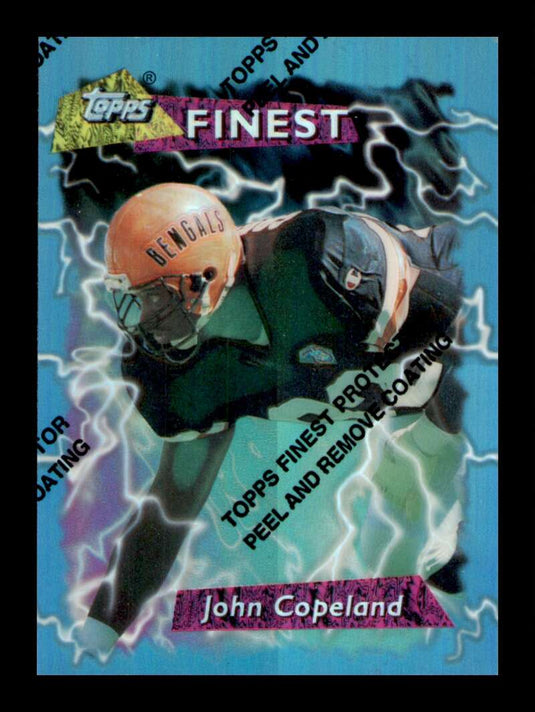 1995 Topps Finest Refractor John Copeland 