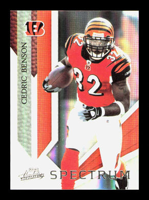 2009 Playoff Absolute Spectrum Silver Cedric Benson 