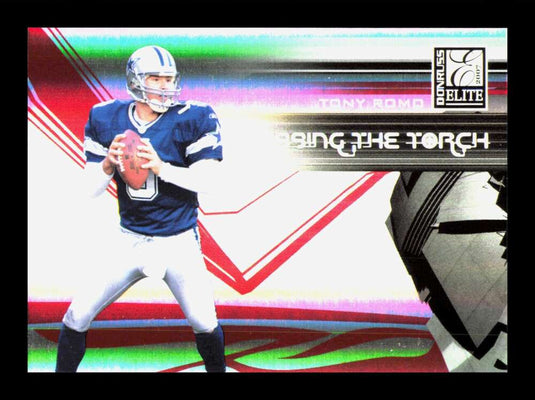 2007 Donruss Elite Passing the Torch Red Tony Romo