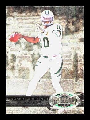 2012 Fleer Retro Metal Universe Robert Griffin III 