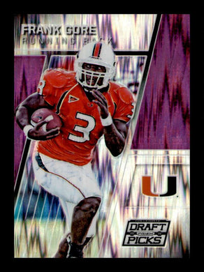 2016 Panini Prizm Draft Purple Flash Prizm Frank Gore 