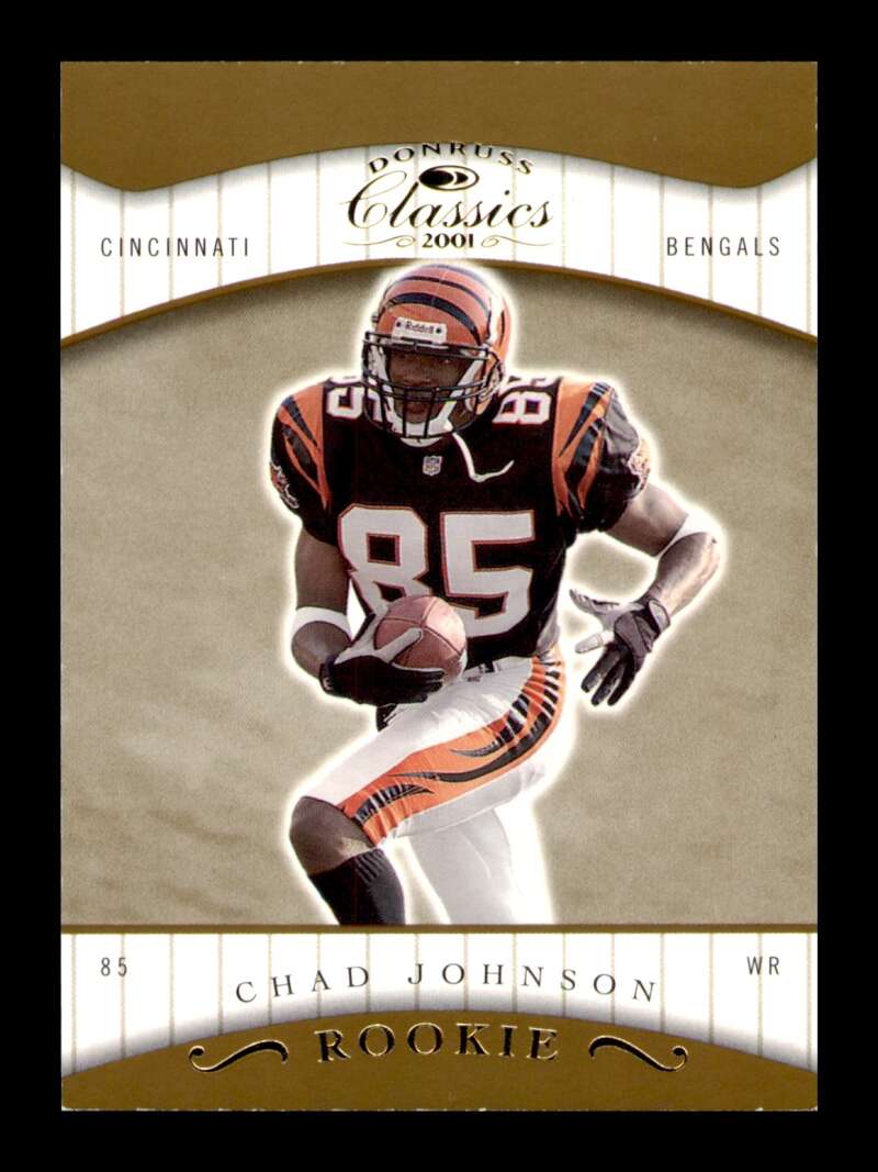 Load image into Gallery viewer, 2001 Donruss Classics Chad Johnson #128 SP /475 Cincinnati Bengals  Image 1
