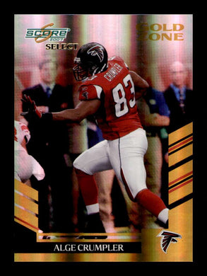 2007 Score Select Gold Zone Alge Crumpler 