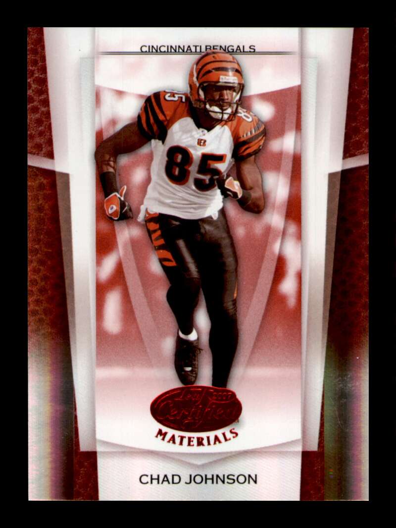 Load image into Gallery viewer, 2007 Leaf Certified Materials Mirror Red Chad Johnson #103 SP /100 Cincinnati Bengals  Image 1
