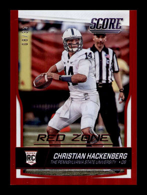 2016 Panini Score Red Zone Christian Hackenberg 