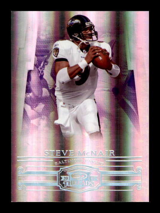 2007 Donruss Threads Silver Holofoil Steve McNair