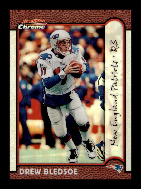 1999 Bowman Chrome Refractor Drew Bledsoe