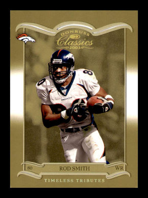 2003 Donruss Classics Timeless Tributes Rod Smith 