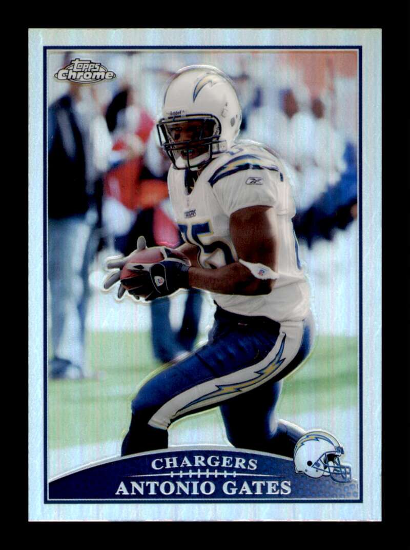 Load image into Gallery viewer, 2009 Topps Chrome Refractor Antonio Gates #TC43 San Diego Chargers  Image 1
