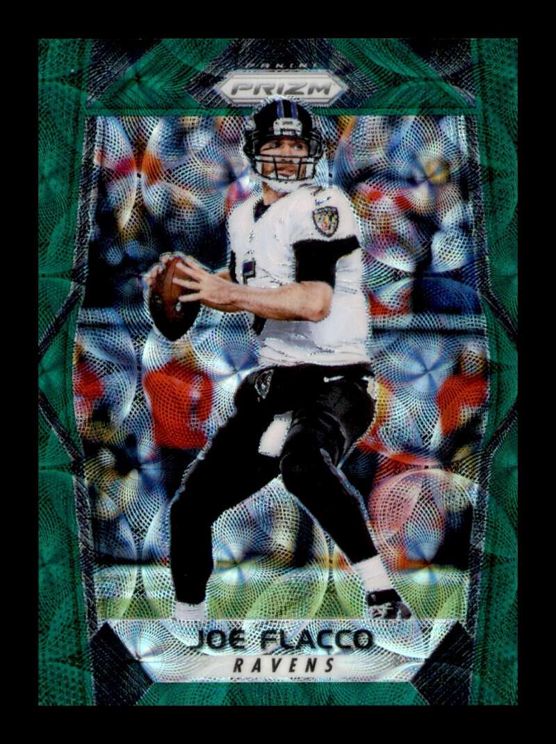 Load image into Gallery viewer, 2017 Panini Prizm Green Scope Prizm Joe Flacco #81 SP /99 Baltimore Ravens  Image 1
