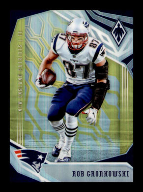 2018 Panini Phoenix Yellow Rob Gronkowski 