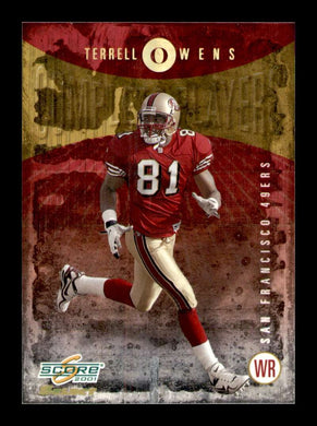 2001 Score Select Complete Players Terrell Owens 