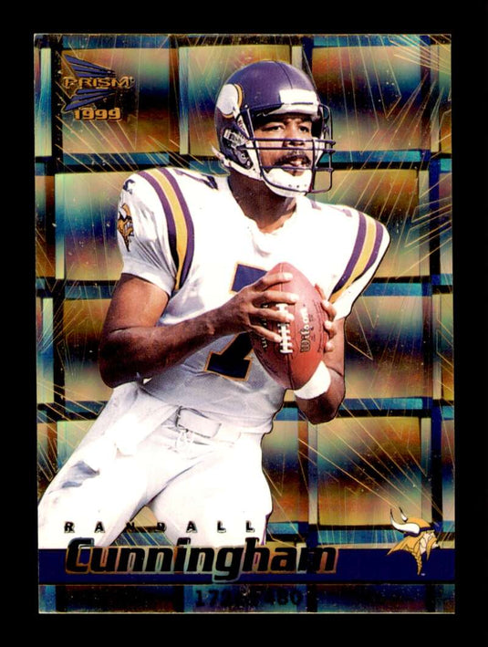 1999 Pacific Prisms Holographic Gold Randall Cunningham 