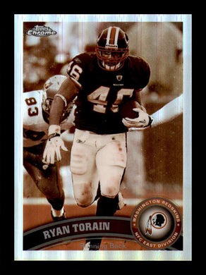 2011 Topps Chrome Sepia Refractor Ryan Torain 