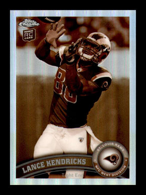 2011 Topps Chrome Sepia Refractor Lance Kendricks 