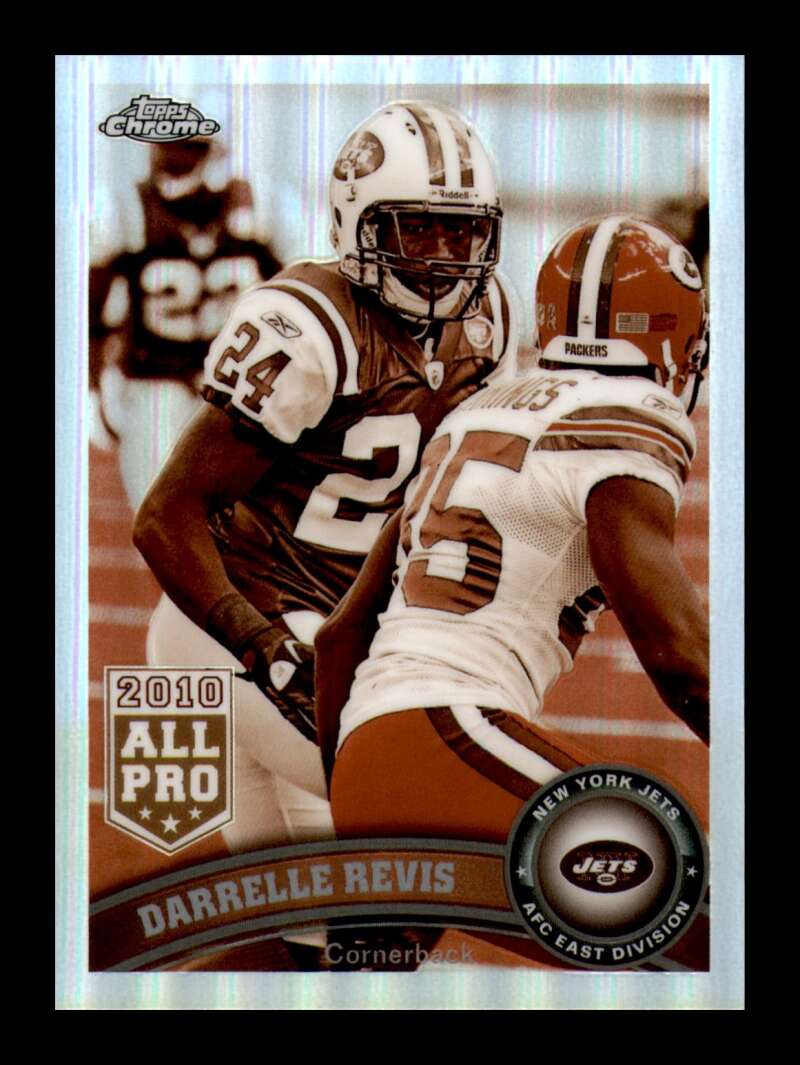 Load image into Gallery viewer, 2011 Topps Chrome Sepia Refractor Darrelle Revis #15 New York Jets /99 Image 1
