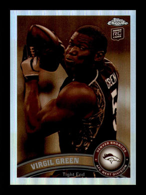 2011 Topps Chrome Sepia Refractor Virgil Green 