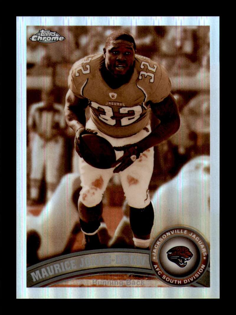 Load image into Gallery viewer, 2011 Topps Chrome Sepia Refractor Maurice Jones-Drew #40 Jacksonville Jaguars /99 Image 1
