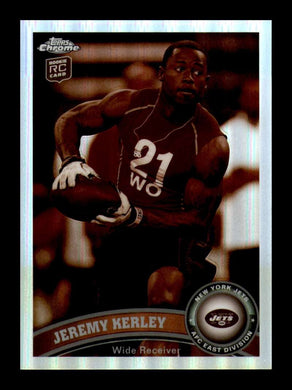 2011 Topps Chrome Sepia Refractor Jeremy Kerley 