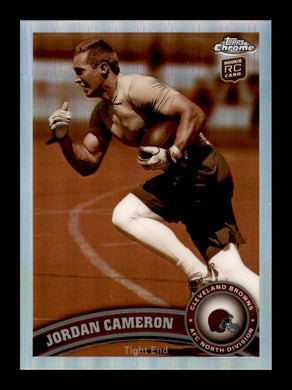 2011 Topps Chrome Sepia Refractor Jordan Cameron 