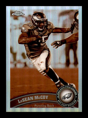 2011 Topps Chrome Sepia Refractor LeSean McCoy 