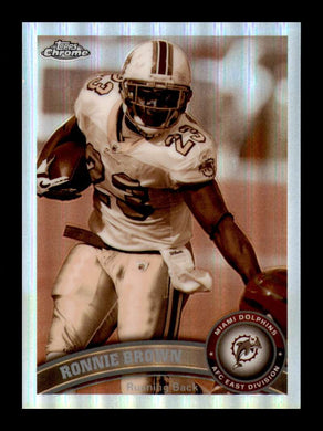 2011 Topps Chrome Sepia Refractor Ronnie Brown 