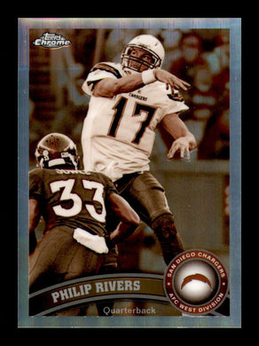 2011 Topps Chrome Sepia Refractor Philip Rivers 