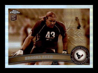 2011 Topps Chrome Sepia Refractor Brooks Reed 