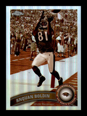 2011 Topps Chrome Sepia Refractor Anquan Boldin 