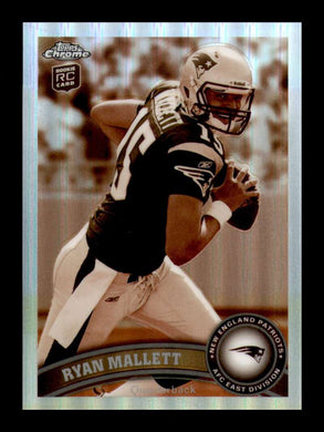 2011 Topps Chrome Sepia Refractor Ryan Mallett 