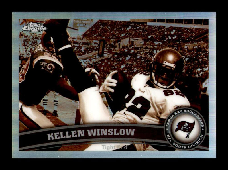 Load image into Gallery viewer, 2011 Topps Chrome Sepia Refractor Kellen Winslow #134 Tampa Bay Buccaneers /99 Image 1
