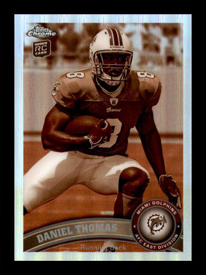 2011 Topps Chrome Sepia Refractor Daniel Thomas 