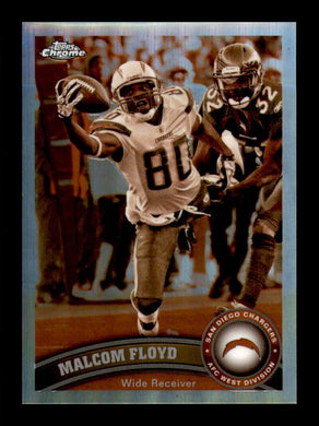 2011 Topps Chrome Sepia Refractor Malcom Floyd 