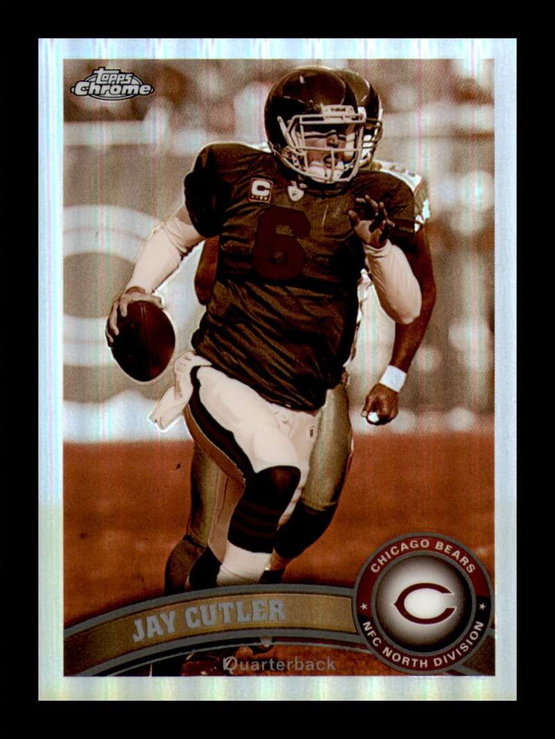 Load image into Gallery viewer, 2011 Topps Chrome Sepia Refractor Jay Cutler #141 Chicago Bears /99 Image 1
