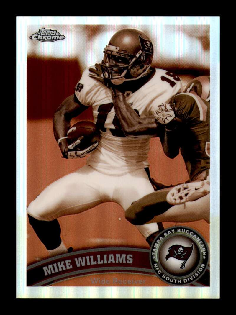 Load image into Gallery viewer, 2011 Topps Chrome Sepia Refractor Mike Williams #146 Tampa Bay Buccaneers /99 Image 1
